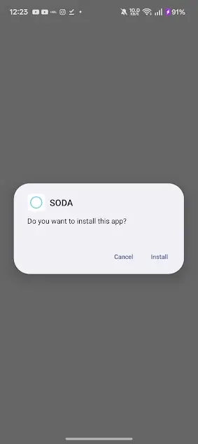 Screenshot of Soda Camera