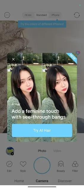 Screenshot of Soda Camera Android